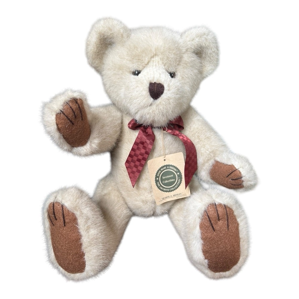 Boyds Bears plush retired Quaker O Brimley #57150-10 Archive Collection 16  inch